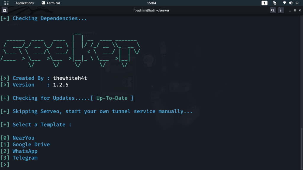 Localiser facilement les équipements connectés avec Seeker sous linux
