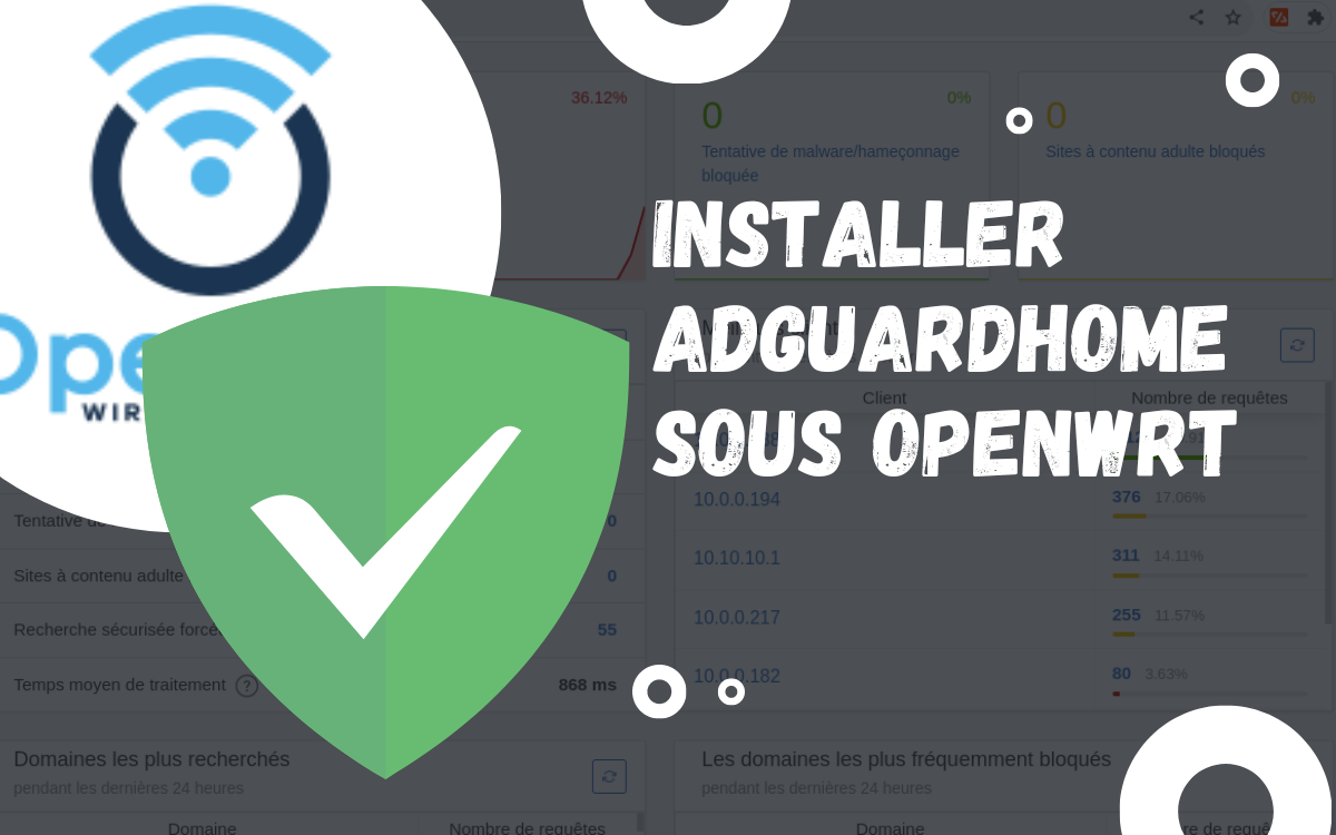Installer AdguardHome sous OpenWrt
