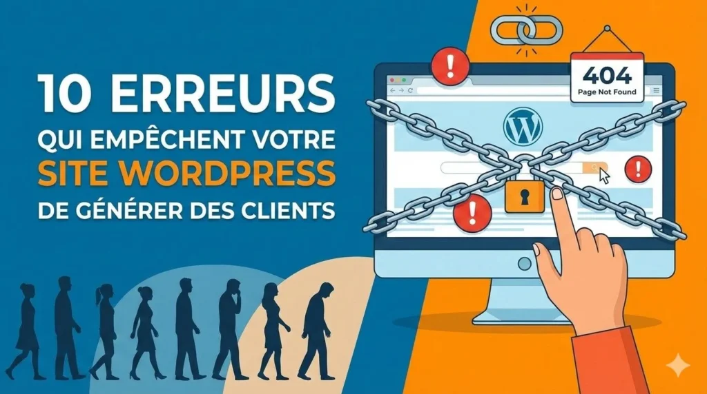 site WordPress ne génère pas de clients