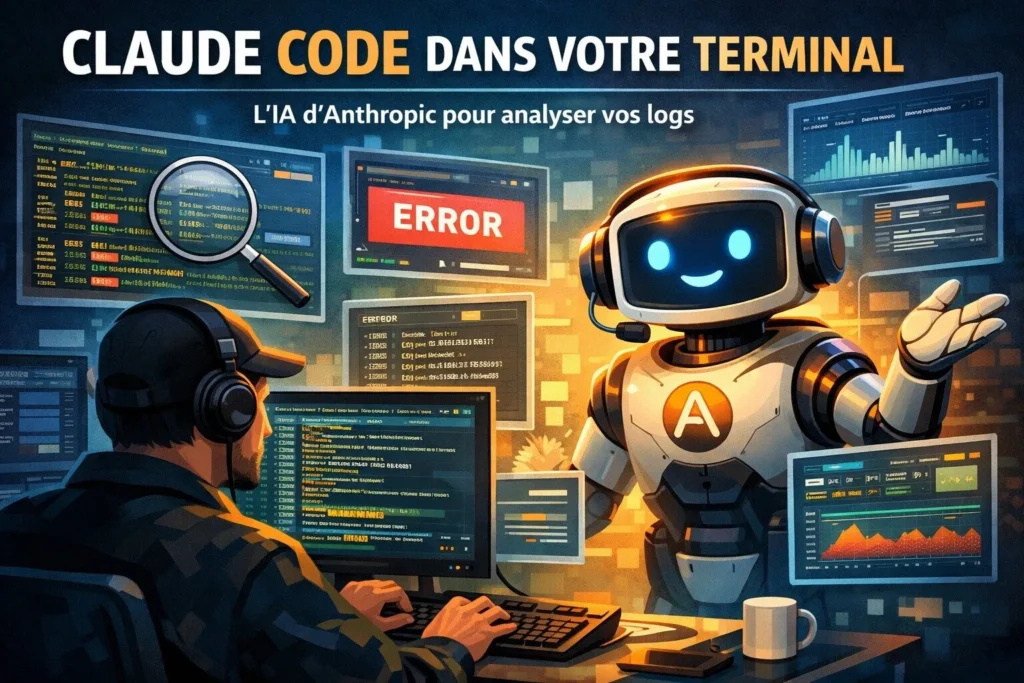 Claude Code aide à l'analyse des logs