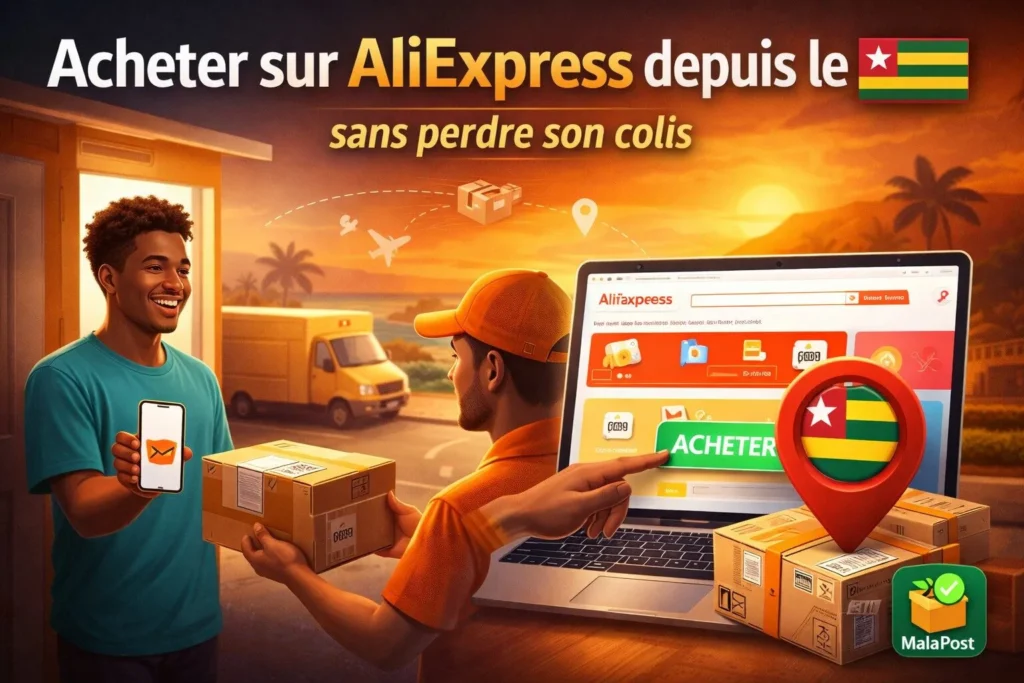 Commander sur AliExpress au Togo