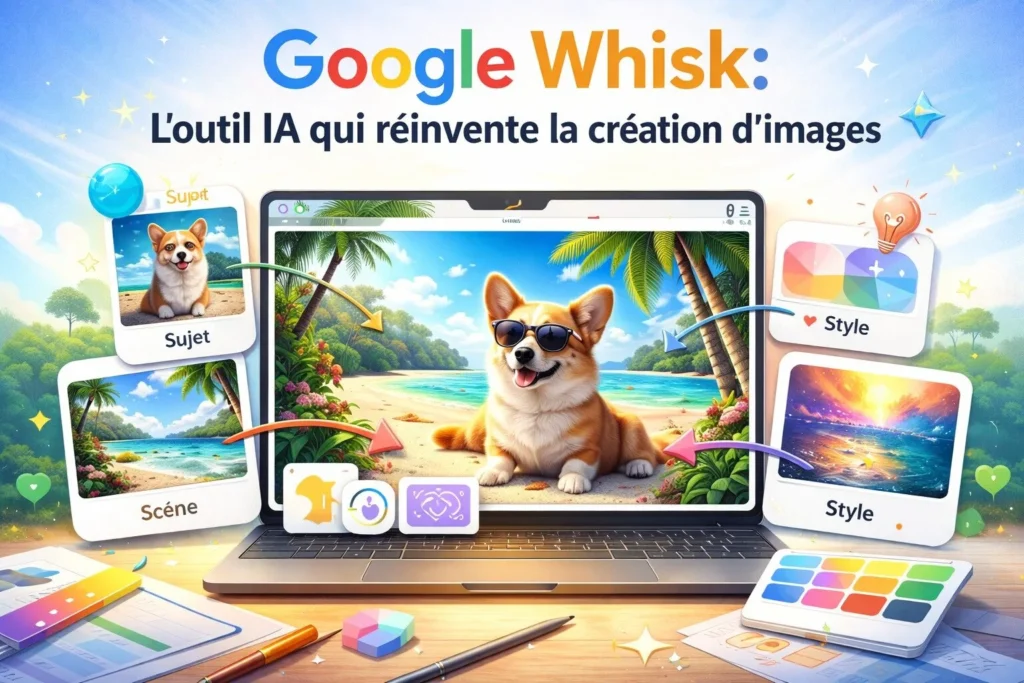 Google Whisk : l’outil IA qui réinvente la création d’images