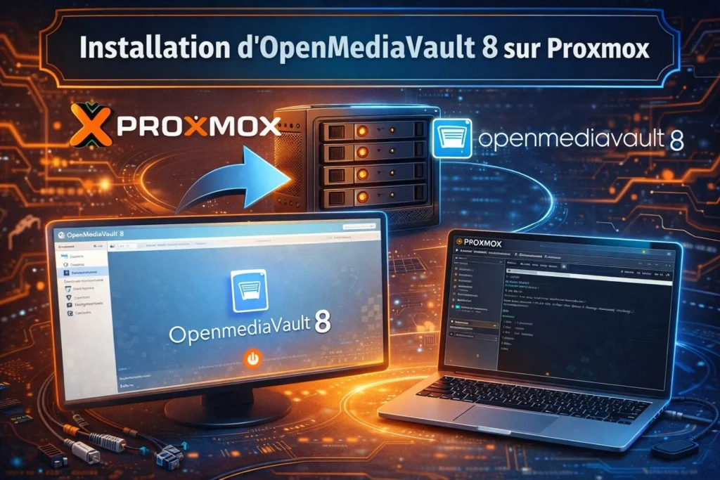 Installation d'OpenMediaVault sur Proxmox